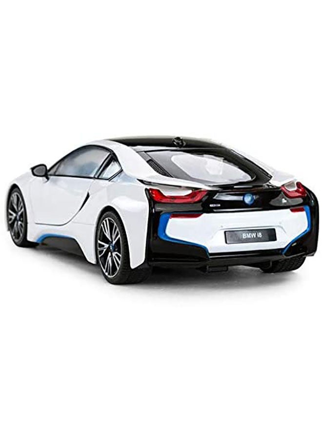 NIBEMINENT R/C 1:14 BMW i8 Open door By Controller White - Image 4