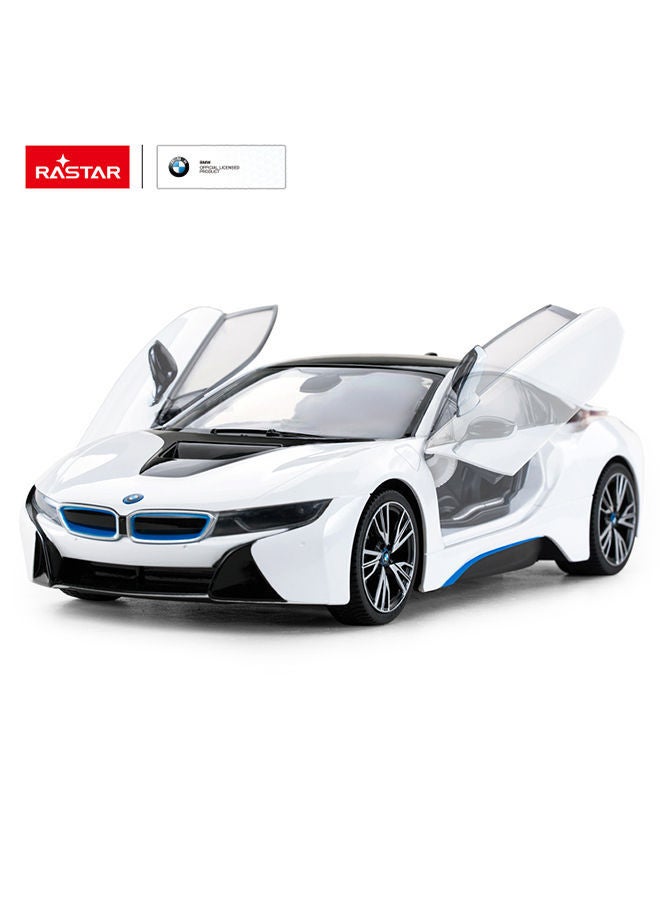 NIBEMINENT R/C 1:14 BMW i8 Open door By Controller White - Image 2