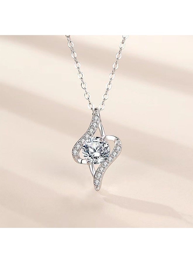 925 Sterling Silver Pendent Necklace for Women Gift Jewelry  - Image 1