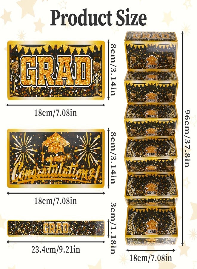 Yuuchoringee 2026 Graduation Money Holder Gift with 10 Slots, Congrat Grad Money Envelopes for Cash Graduation Gifts, Cash Card Holder for College High School Party Supplies(Include Greeting Card and Envelope - Image 2