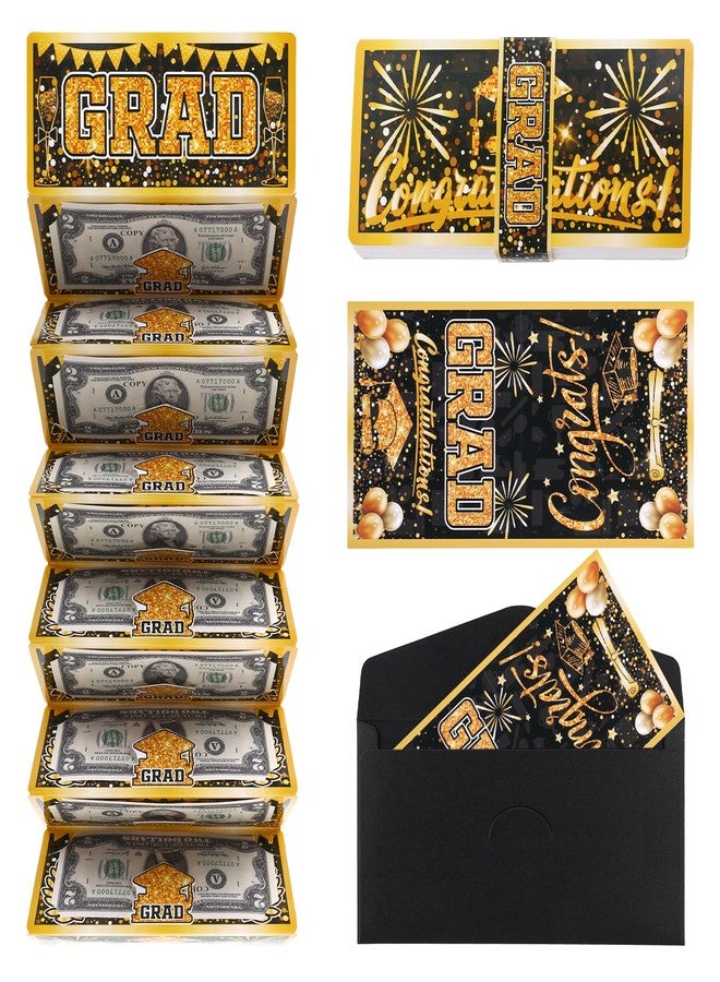Yuuchoringee 2026 Graduation Money Holder Gift with 10 Slots, Congrat Grad Money Envelopes for Cash Graduation Gifts, Cash Card Holder for College High School Party Supplies(Include Greeting Card and Envelope - Image 1