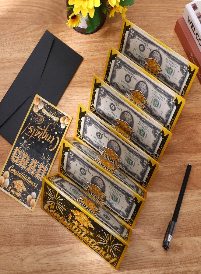 Yuuchoringee 2026 Graduation Money Holder Gift with 10 Slots, Congrat Grad Money Envelopes for Cash Graduation Gifts, Cash Card Holder for College High School Party Supplies(Include Greeting Card and Envelope - Image 5