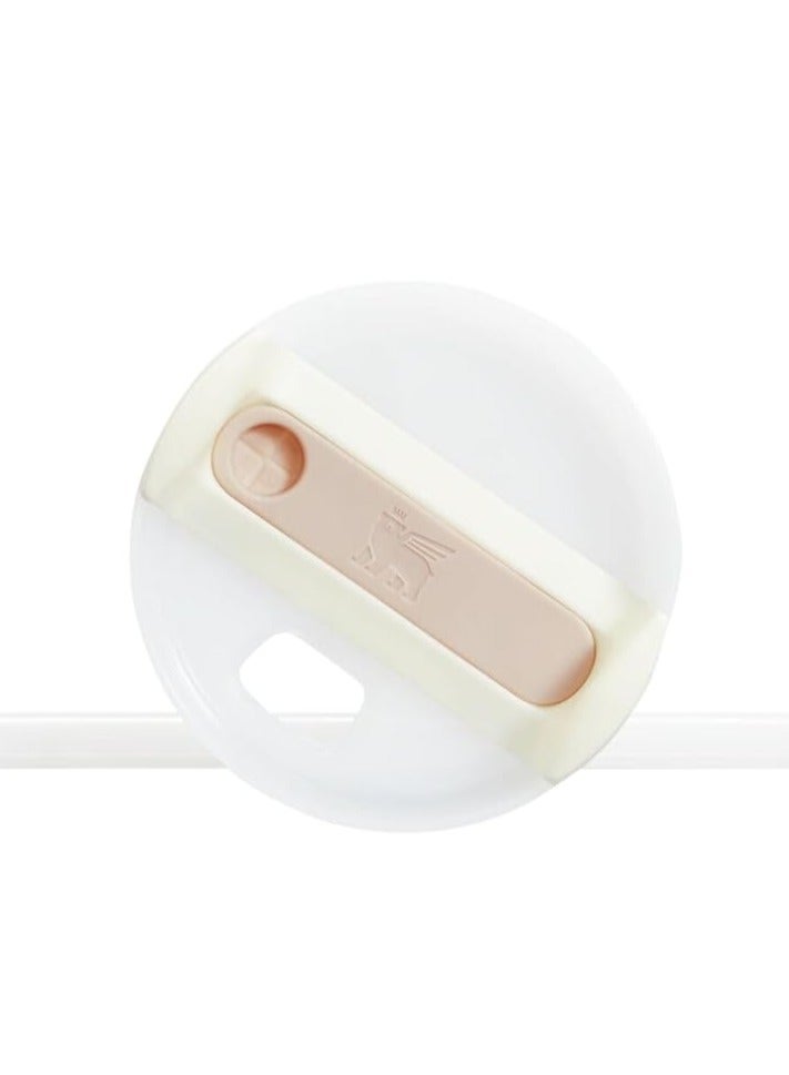 Stanley Quencher H2.0 FlowState Stainless Steel Vacuum Insulated Tumbler with Lid and Straw for Water, Iced Tea or Coffee, Smoothie and More Cream White Stainless Steel 40 oz 32x15x 10cm - Image 3