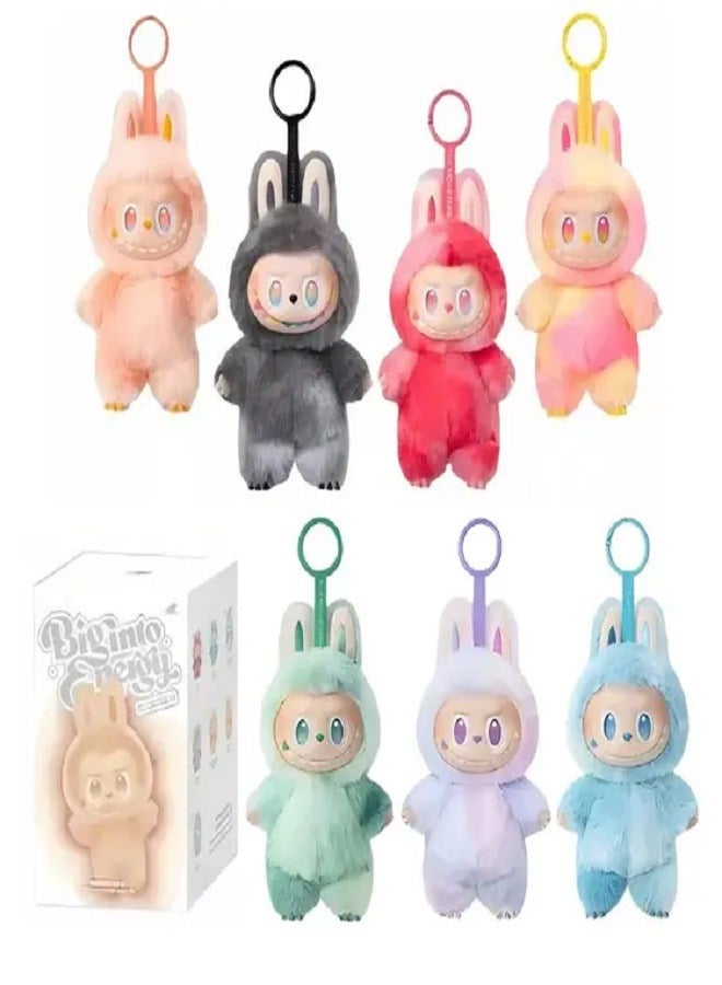 Monsters Labubu The Monsters Big into Energy Series-Vinyl Plush Pendant Blind Box, Blind Box Figures, Random Design Action Figures Collectible Toys Home Decorations, Single Box  - Image 1