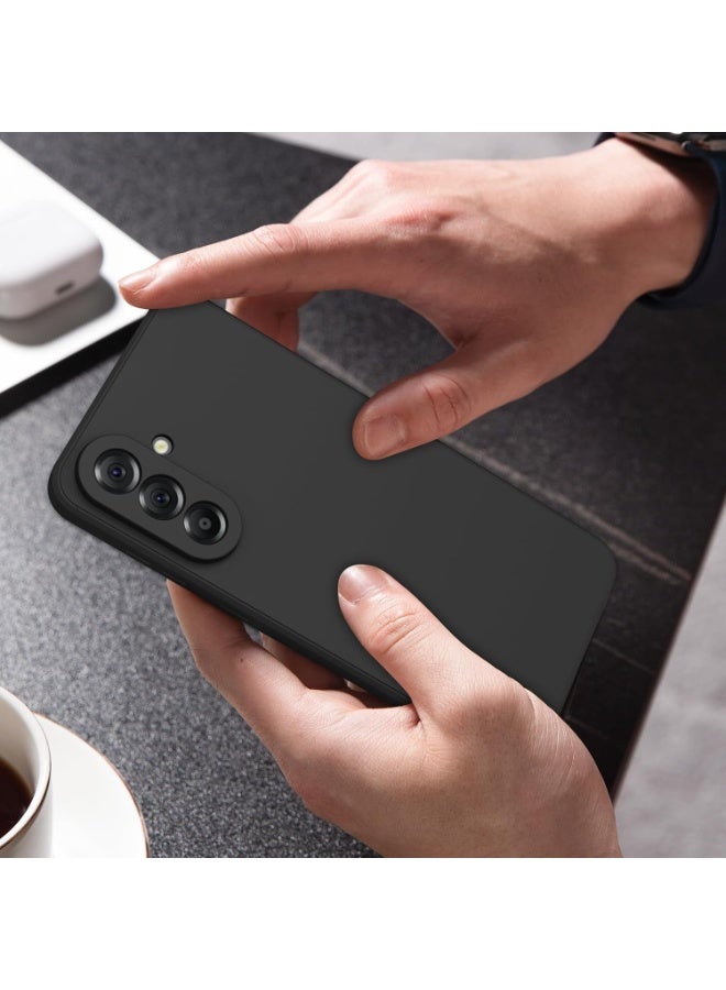 حومة غطاء حماية رفيع من السيليكون الناعم لهاتف Samsung Galaxy A36 مع بطانة من الألياف الدقيقة وغطاء حماية مقاوم للصدمات لهاتف Samsung Galaxy A36 مقاس 6.7 بوصة - Image 4