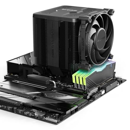 be quiet! Dark Rock Pro 5 Quiet Cooling CPU Cooler | Immensely High Airflow | 7 high-Performance Copper Heat Pipes | Speed Switch | Thermal Grease | BK036 - Image 2