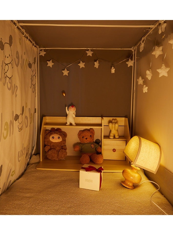 Bed Canopy Tents Curtain Blackout Curtain Single Bed Tent Curtain Student Shading Cloth Bed Canopy Mosquito Net Student Sleep Privacy Protection - Image 4