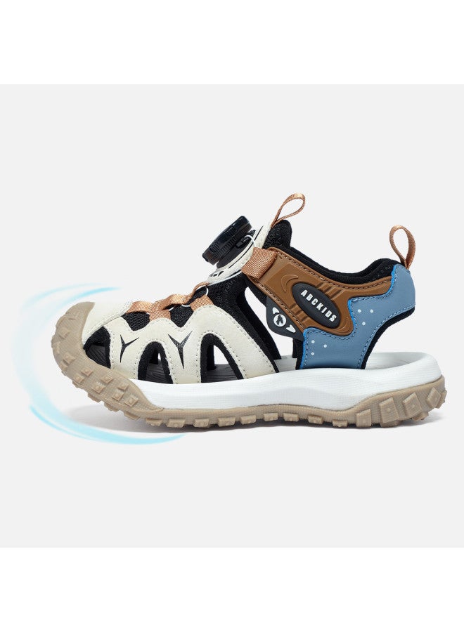 abckids Soft-soled Comfortable Sports Sandals】lightweight Summer Beach Shoes For Boys And Girls, Outdoor Sandals For Children - Image 4