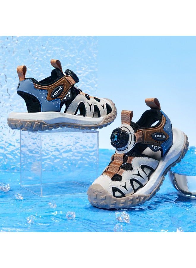 abckids Soft-soled Comfortable Sports Sandals】lightweight Summer Beach Shoes For Boys And Girls, Outdoor Sandals For Children - Image 3