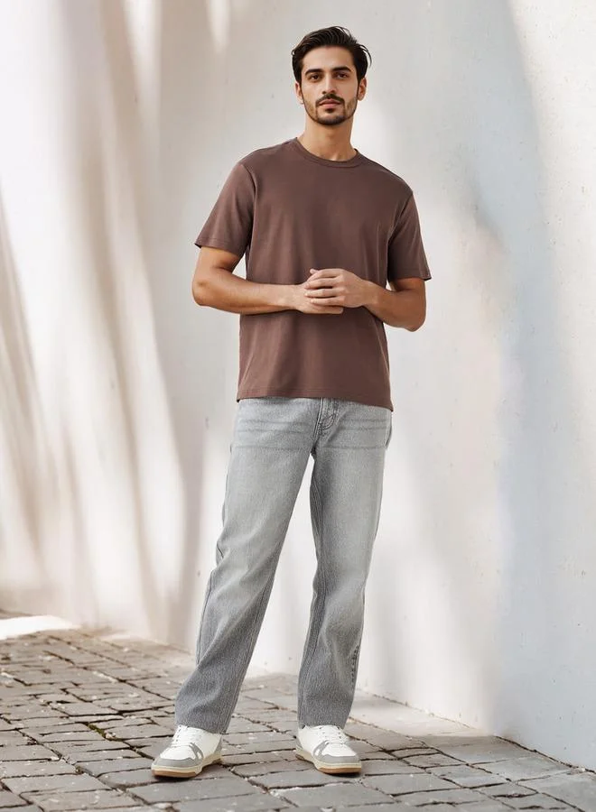 Splash FAV Relaxed Fit Crew Neck T-shirt