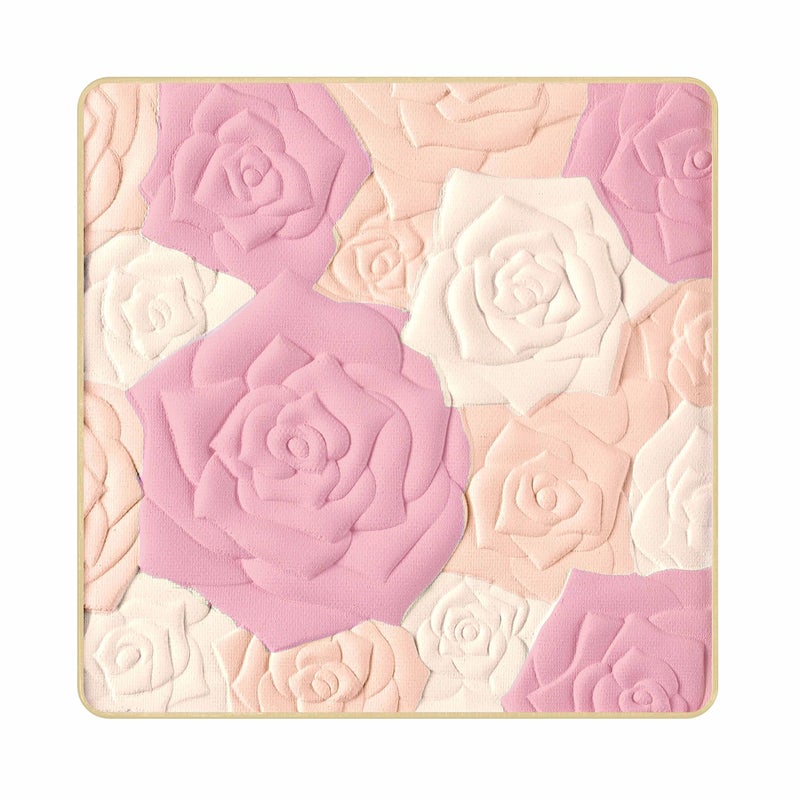 ANNA SUI Rose Pressed Powder - Refill Only - Creates Silky Smooth Finish with Rich Radiance - Ultimate Coverage - Long-Lasting - 300 Pink - 0.49 oz. - Image 1