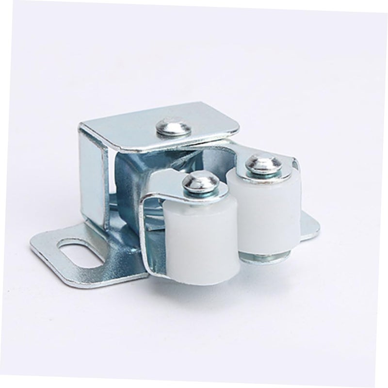 6Pcs Silver Metal Roller Catches For Cabinet Doors Smooth Closing Heavy Duty Latches Easy Installation 4 50X3 20X1 00CM - Image 5
