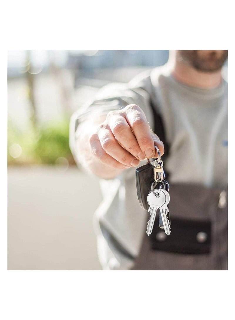 KASTWAVE 20 Pcs Lobster Claw Clasps Jewelry Making Closures Fastener Hooks for DIY Crafts Bracelet Necklace Keychain Making - Image 3