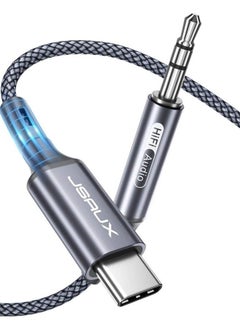 JSAUX USB C to 3.5mm Audio Aux Jack Cable 3.3ft, USB Type C to 3.5mm Headphone Stereo Car Cord Compatible with iPhone 15 Pro Max 15 Plus, Samsung Galaxy S24 S23 S22 S21 Note 20, iPad Pro, Pixel 5 4 XL  - Image 1