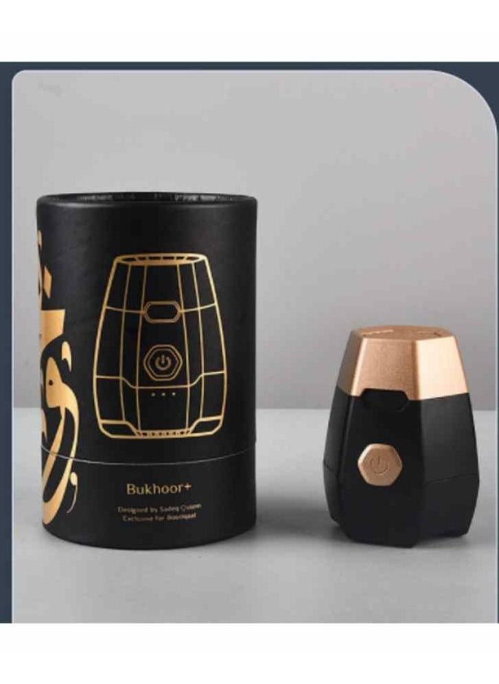 ماركة غير محددة - مبخرة كهربائية صغيرة بخور للسيارة مبخرة دخون بخور معطر ديكور منزلي ، أسود - Image 1