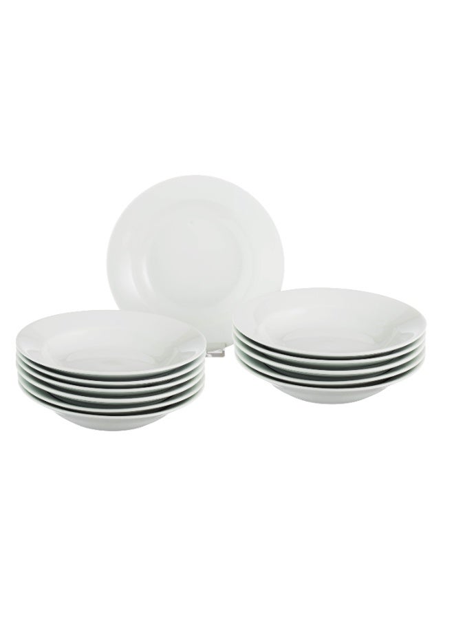 Dania 12-piece porcelain serving and serving plate set, 18 cm - Image 1