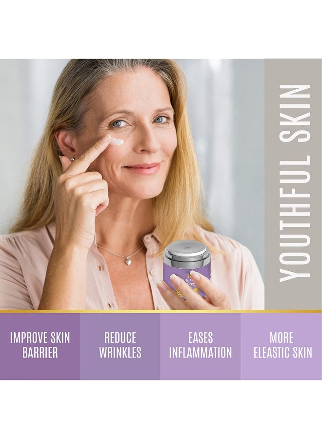 dermaxgen 30% Matrixyl 3000 Face Cream Skin Elasticity Repair Cream Matrixyl 3000 Peptides Lift & Firm With Vitamins C And E Hyaluronic Acid Aloe Vera 1.7Fl Oz (30% Peptide Cream) - Image 4