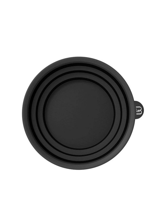 لمستوى 3 وعاء تلوين قابل للطي من المستوى 3 - يُستخدم للخلط والصباغة وجميع احتياجات التلوين - مقاوم للمبيضات والمواد الكيميائية - حجم صغير لسهولة الاستخدام (أسود) - Image 1