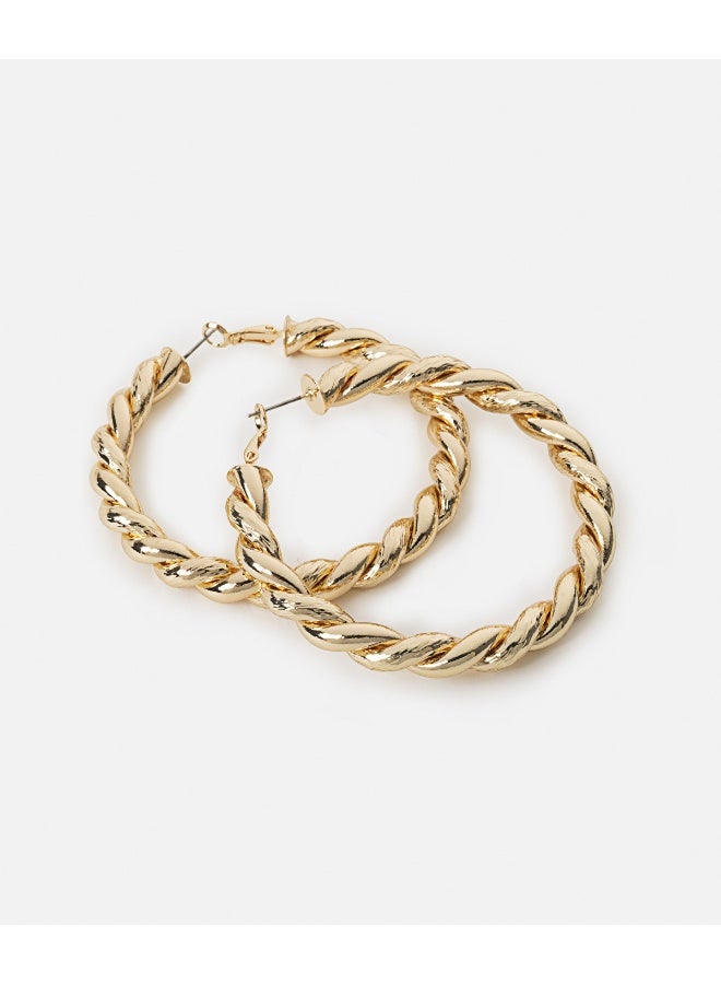 Ipekyol Spiral Hoop Earrings  - Image 2