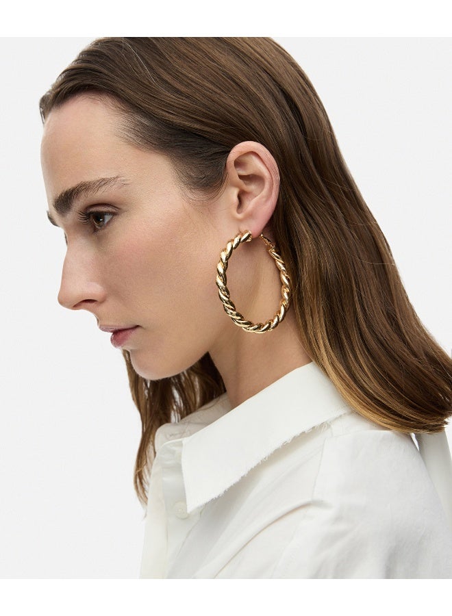 Ipekyol Spiral Hoop Earrings  - Image 3