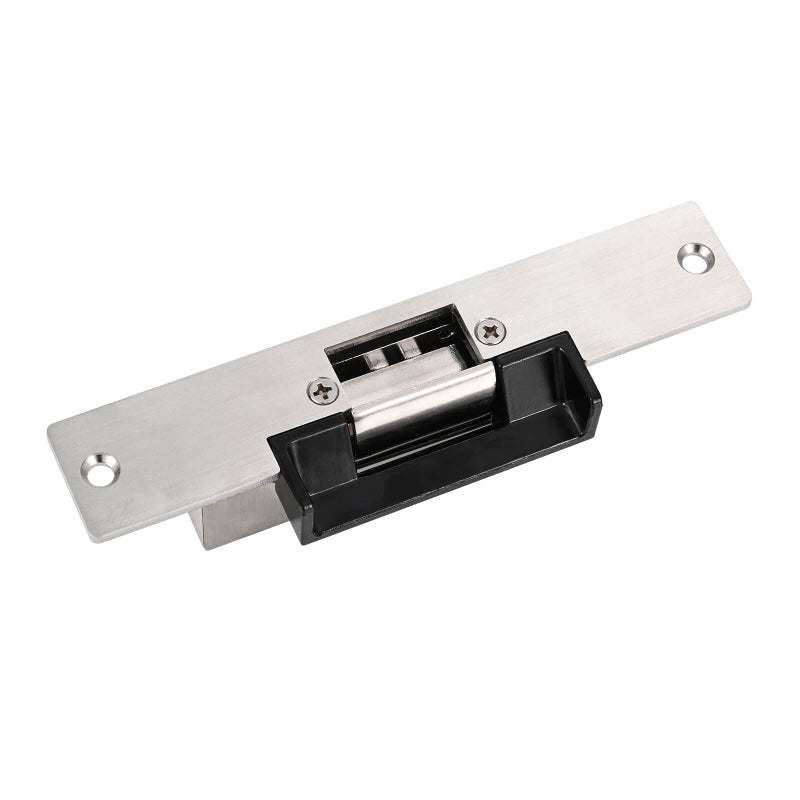 YUHANUS Electric Strike Door Lock FailSecure NO Mode 12V DC for Access Control System Deadlatches or Cylindrical Locksets - Image 2