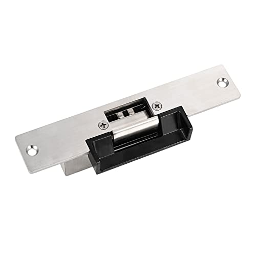 YUHANUS Electric Strike Door Lock FailSecure NO Mode 12V DC for Access Control System Deadlatches or Cylindrical Locksets - Image 1