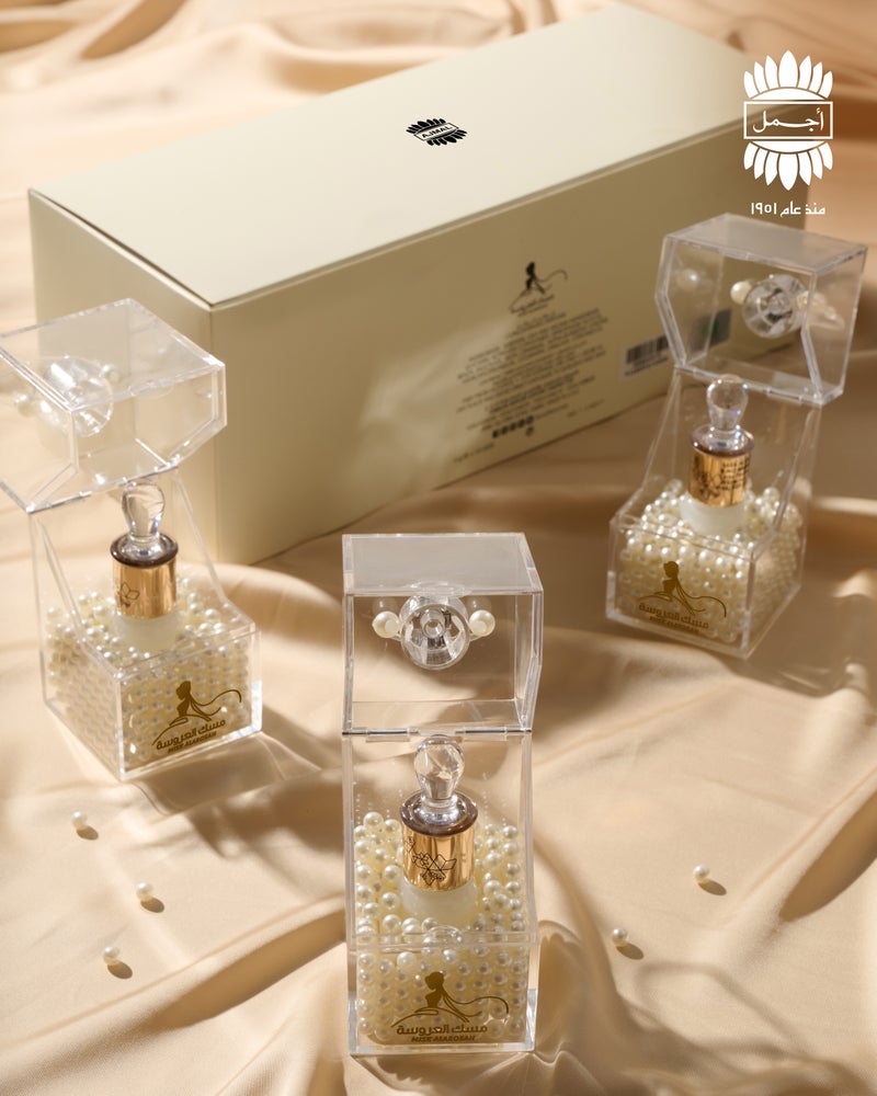 Ajmal Misk Al Arosah Tawziyat perfume Oil Tawziyat collection 3 ml*10 pcs - 30ml - Image 1
