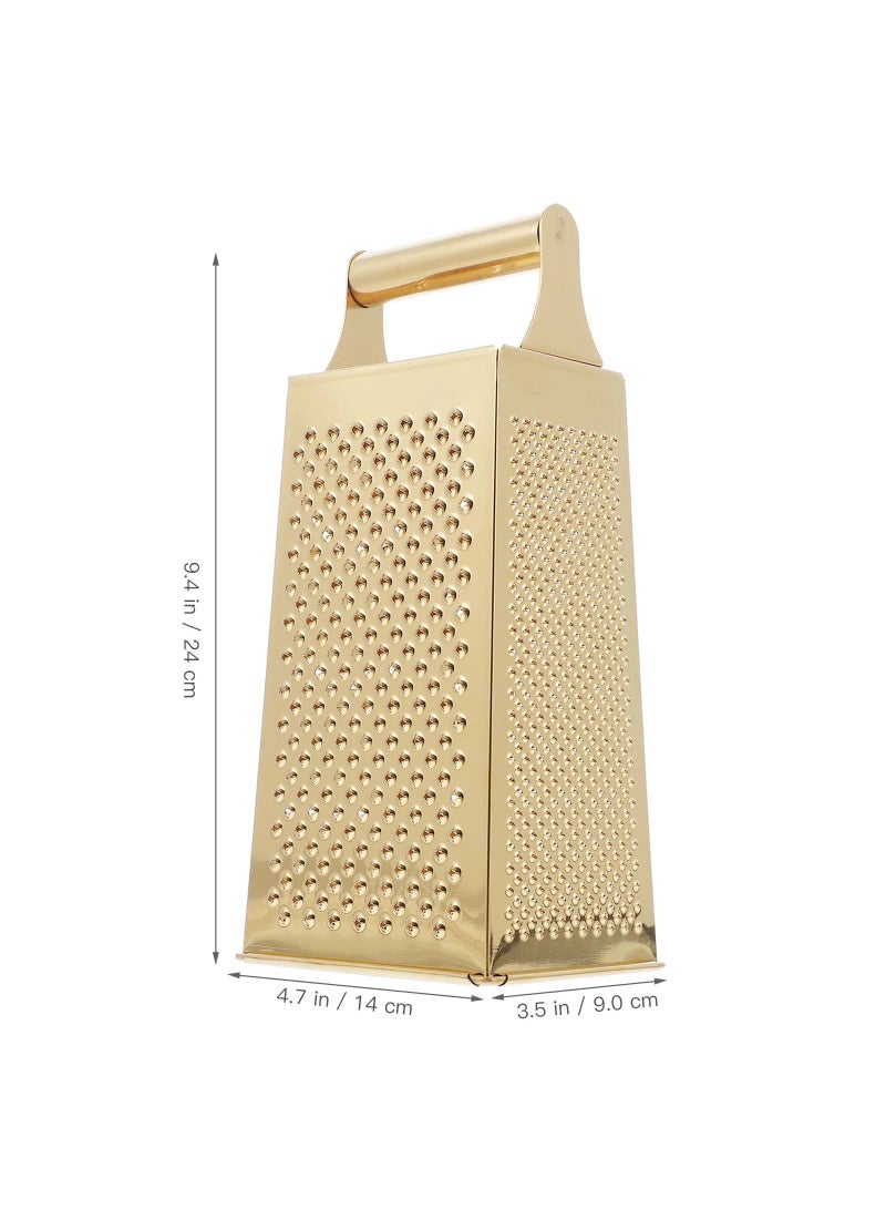 Bluejw Cheese Grater Stainless Steel Shredder Kitchen 4 Sides Grater Cooking Slicer Onion Household Potato Vegetables Cheeseits - Image 3