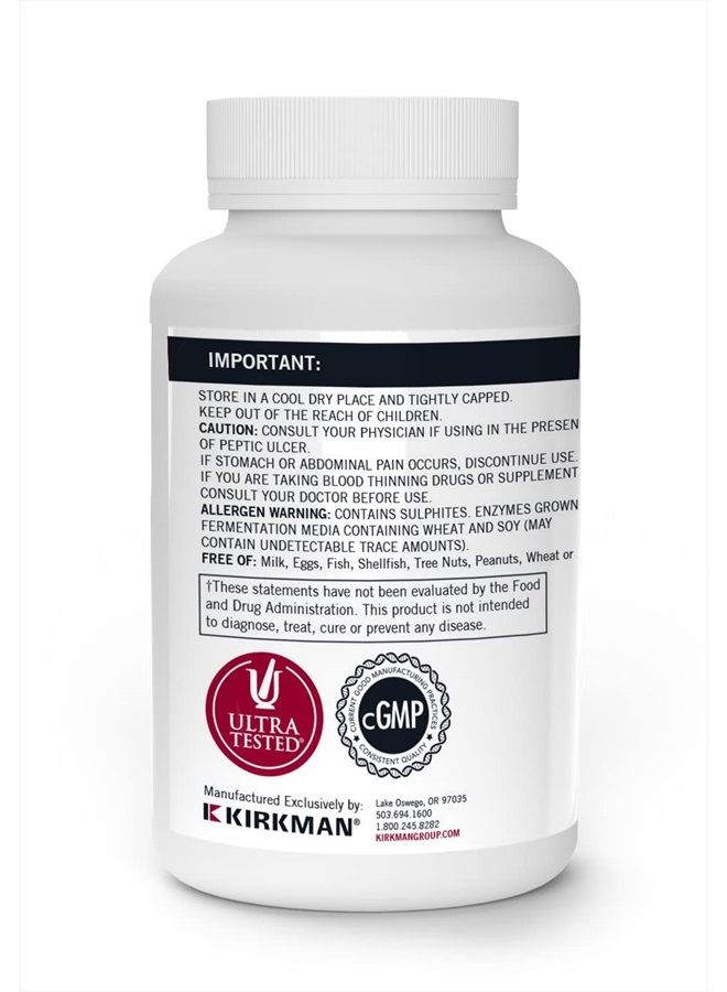 Kirkman Biofilm Defense - 60 Capsules - Aids Gut & Digestive Health - Immune Support - Hypoallergenic - Image 3