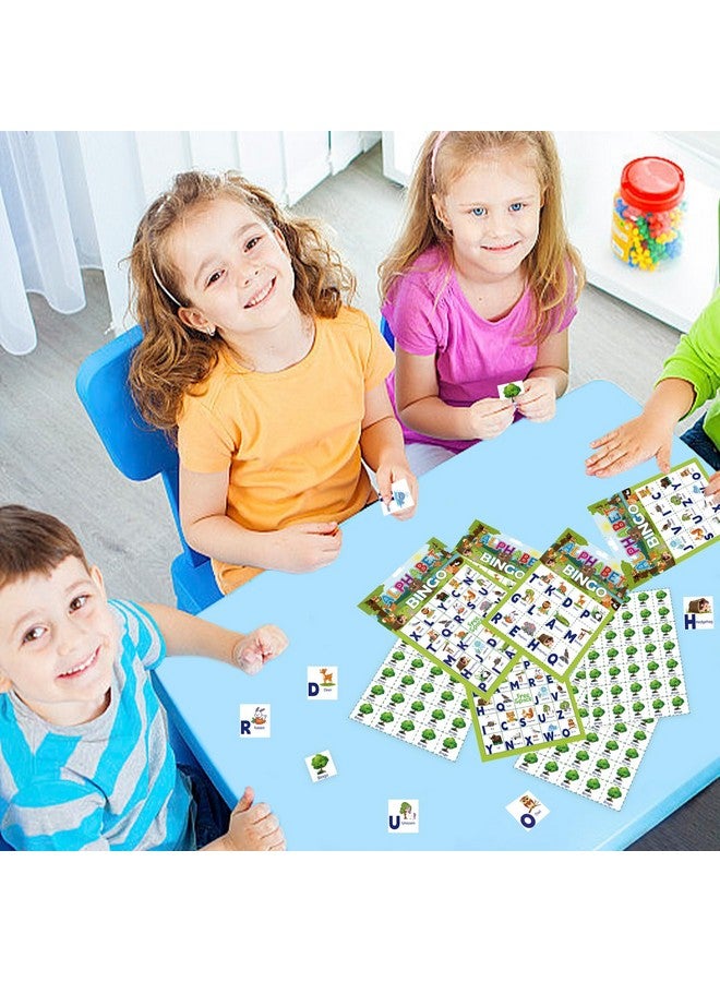 لعبة بينجو الحيوانات للأطفال الصغار والكبار، 24 لاعبًا، بطاقات بينجو الحيوانات، بطاقات لعبة بينجو ذات طابع حيواني، لعبة حفلات السفاري في الغابة للمدرسة، أنشطة عائلية في الفصل الدراسي