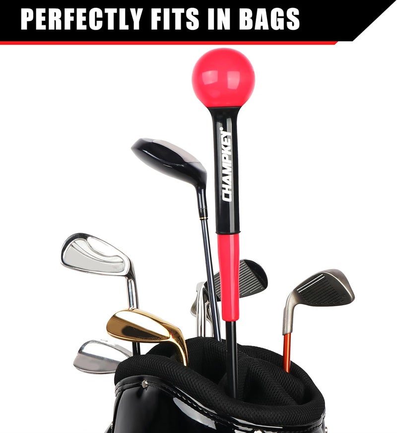 Champkey Golf Swing Trainer - Tempo & Flexibility Training Aids Warm-Up Stick Ideal for Golf Indoor & Outdoor Practice - Image 4