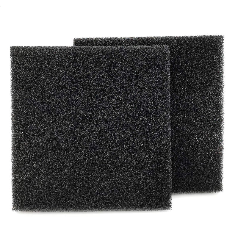 Hipanda Filter Foam Sponges, Bio Sponge Filter Media Pad, Cut-to-Size Foam for Aquarium Fish Tank (9" x 9" x 1",2pcs) - Image 1