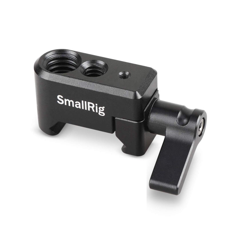 SmallRig NATO Clamp, Quick Release Clamp with 1/4" 3/8" M2.5 Thread for Cold Shoe Monitor Support Camera Cage - 1973 - Image 1