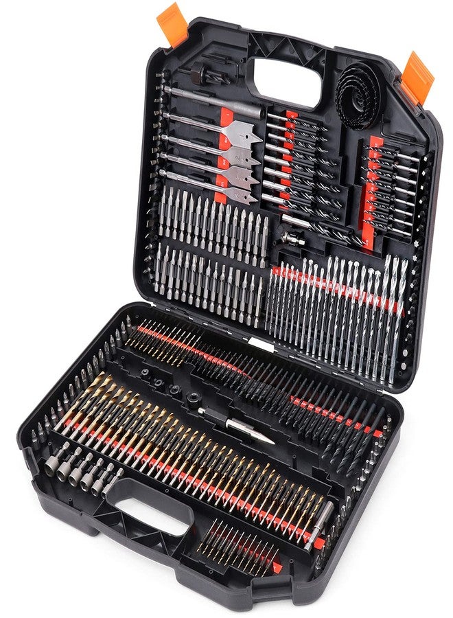 SEDY Ultimate Drill Bit Set - 246 PCS Comprehensive Premium Quality Drill Bits Kit for Wood Metal Cement Drilling & Screw Driving, Full Combo Kit Assorted in Organized Carrying Case, Reinforced Packaging - Image 1