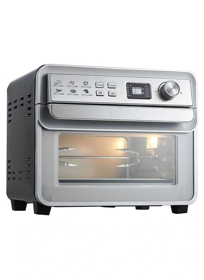 Generic Digital Air Fryer Oven 22L, 1700W Stainless Steel with Programmable Temperature Control, Multi-Function Convection Air Fryer Toaster Oven  - Image 1