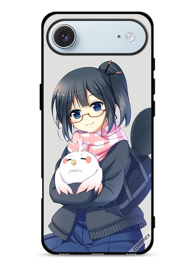 Covernex Apple iPhone Air Protective Case Cover Girl Holding Pet Art - Image 1
