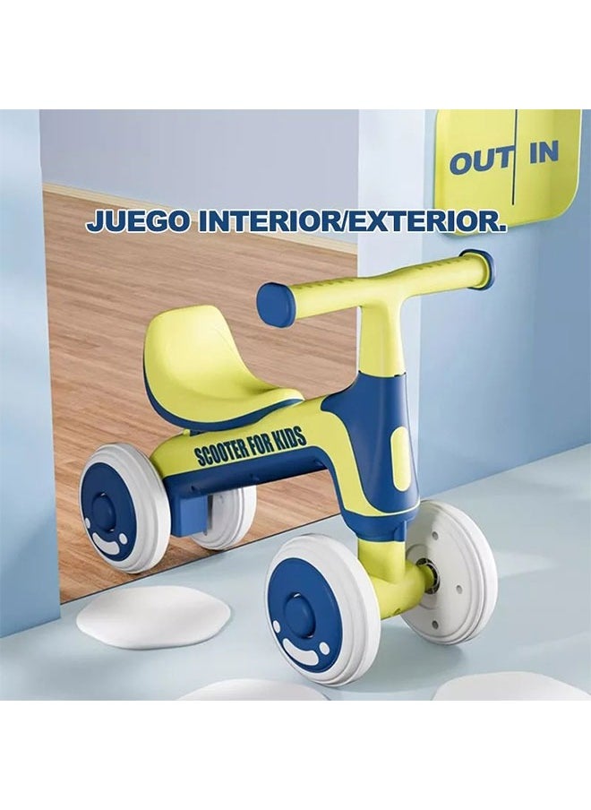 Four-Wheeled Balance Bike For Kids