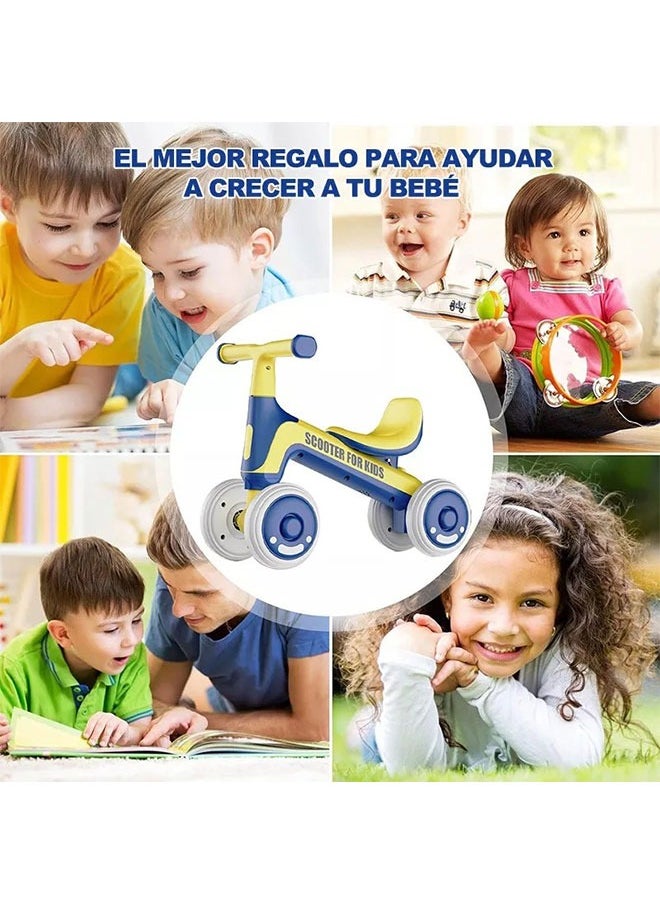 Four-Wheeled Balance Bike For Kids