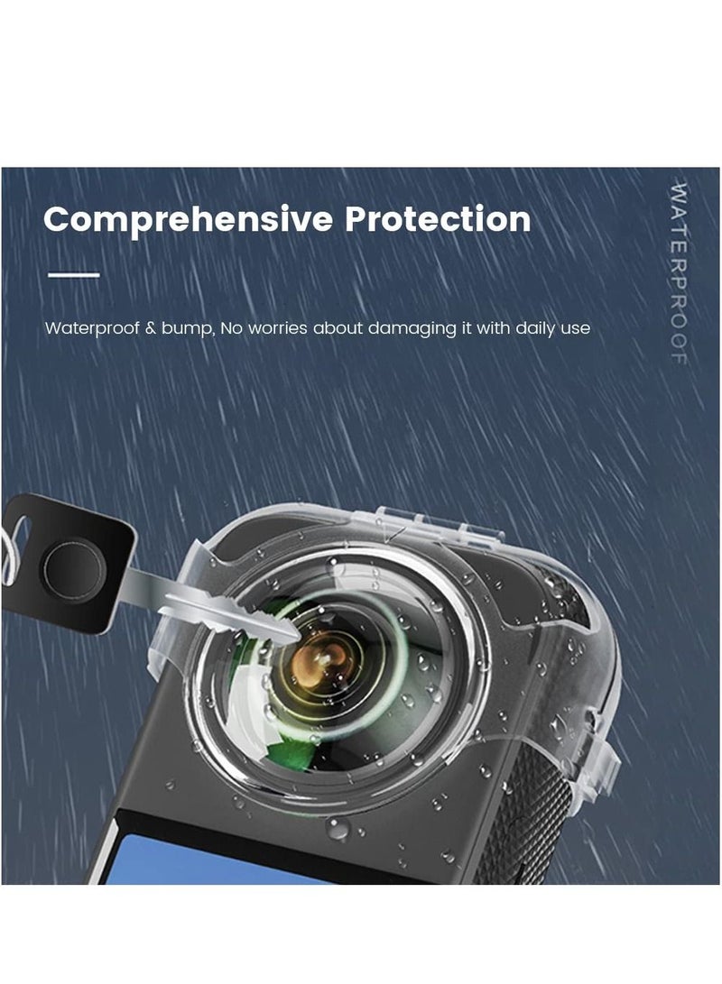 For Insta360 One X3 Lens Guards - Clear Shockproof and Scratch-Resistant Camera Accessory Upgrade Optical Glass Lens Protector for insta360 x3 Accessories  - Image 5