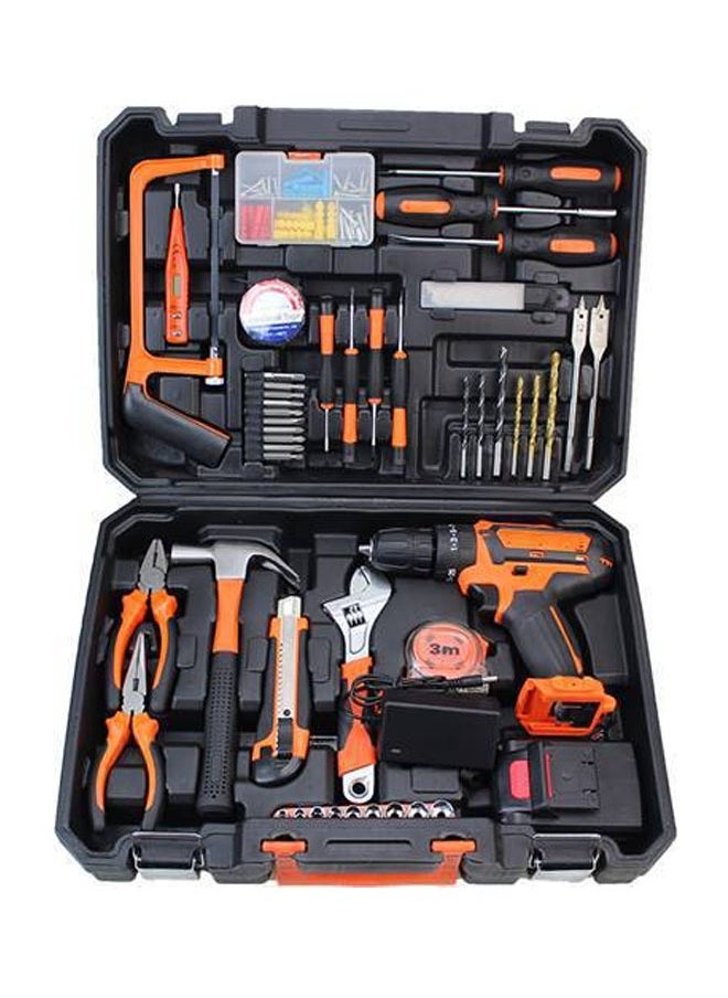 NKX 48 Piece Multifunctional Household Manual Hardware Tool Set with 21V Electric Drill Machine  - Image 1
