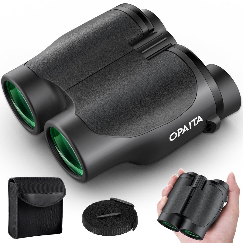 opaita Compact Binoculars for Adults High Powered - OPAITA 20x32 Small Binoculars for Adults Kids with Low Light Vision for Hunting Cruise Ship Travel Concert Hiking - Image 1