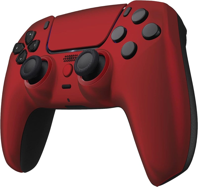 Custom Controllerzz Wireless Controller Compatible with PS5 - Multiple Designs Available (Red) - Image 3