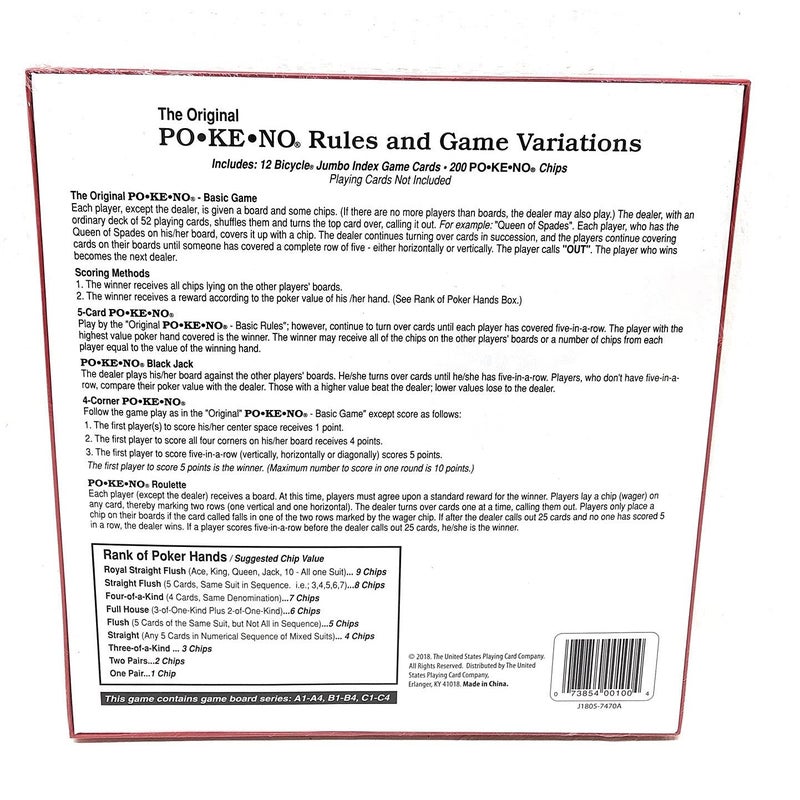 Bicycle Original Pokeno Card Game - Image 2