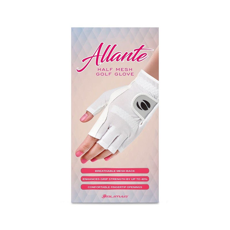Orlimar Allante Half-Finger Golf Glove - Womenâ€™s Left Hand Small (for Right-Handed Golfer) - Image 3