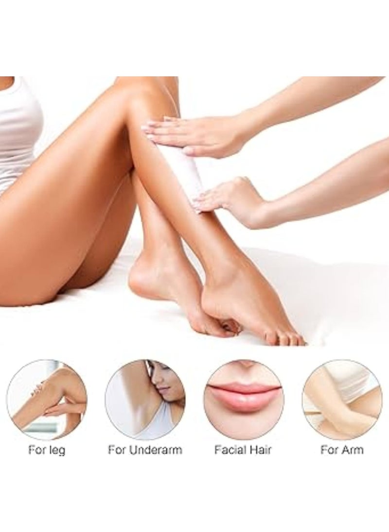 Coco wax strips - Extra strength formula for oily skin with rose extract & vitamin C