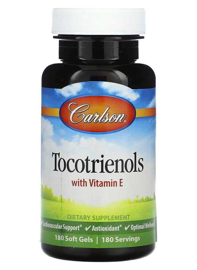 Carlson - Tocotrienols with Vitamin E 180 Soft Gels - Image 1