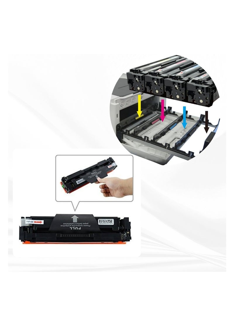 IG Compatible Yellow Toner Cartridge – 205A – for HP Color LaserJet Pro M154a, M154nw, MFP M180n, M181fw (Up to 1,400 Pages) - Image 3