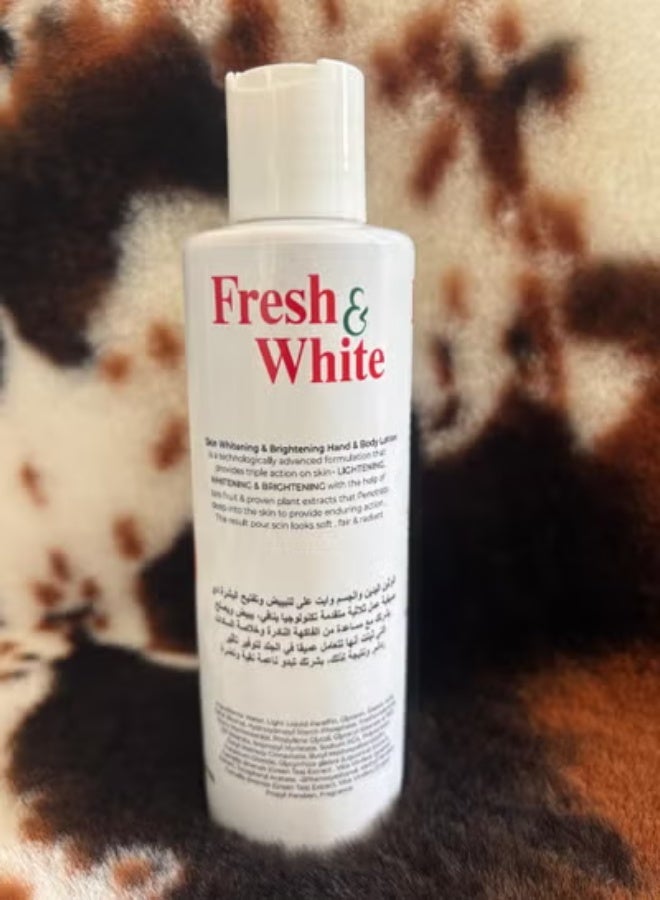 Fresh & white whitening papaya body lotion 250ml - Image 2