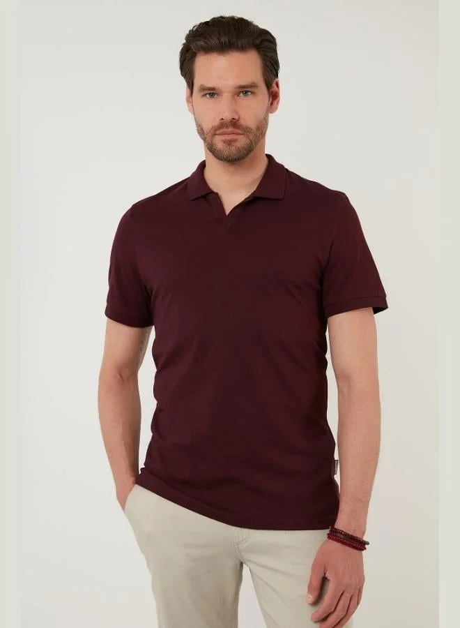 Buratti Buratti Regular Fit Cotton Polo Neck T Shirt Men's Polo Neck T Shirt 5902141