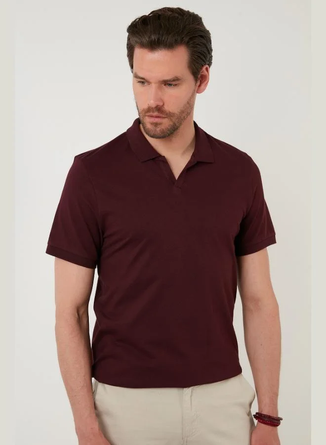 Buratti Buratti Regular Fit Cotton Polo Neck T Shirt Men's Polo Neck T Shirt 5902141